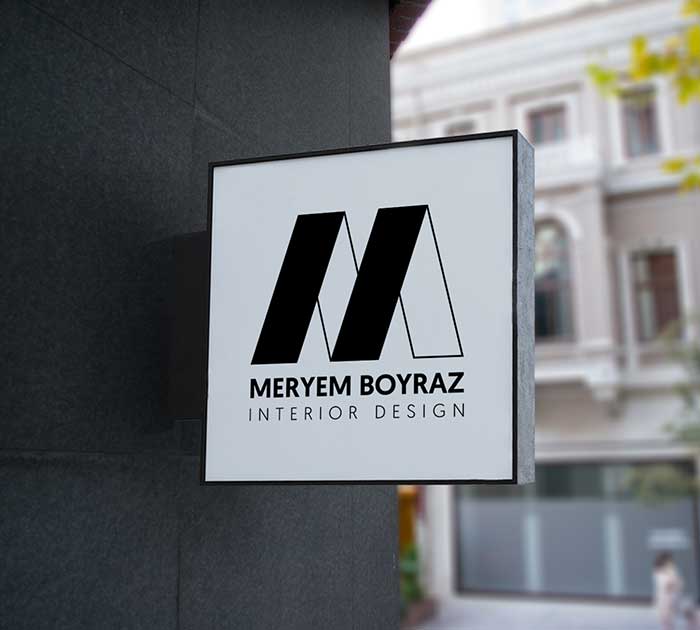 Meryem Boyraz Interior Design Branding